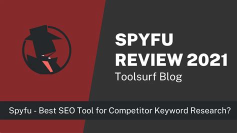 webscarper spyfu|SpyFu SEO tools review .